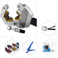 Hydraulisches Klimaanlagen-Schlauchpresswerkzeug-Set – Handpresswerkzeug-Set mit aufsteckbaren Matrizen für die Reparatur von Klimaanlagen-Schläuchen