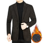 Herren Slim-Fit kurzer Business-Mantel