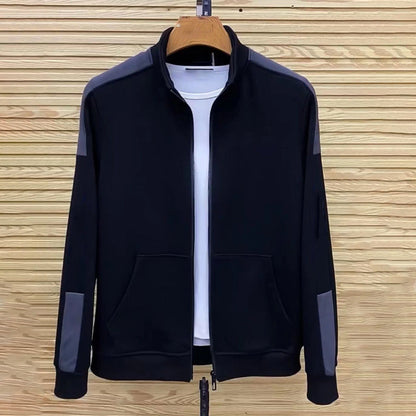 Herren-Set: Jacke mit Kapuze oder Stehkragen & Jogginghose