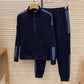 Herren-Set: Jacke mit Kapuze oder Stehkragen & Jogginghose