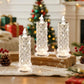 🎁Set mit 4 LED-Kristallkerzenleuchtern