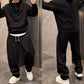 Men’s Stylish Hoodie & Wide Leg Pants 2-Piece Set