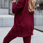 Lässiges Sweatshirt- und Leggings-Set für Damen