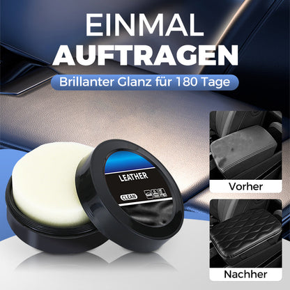 ✨ Reinigungs- & Pflegecreme für Leder - Tiefenreinigung mit Natürlichen Ölen für Möbel, Autositze & Accessoires 🛋️🌟