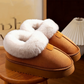 Warm Fuzzy Slippers With Supportive Anti-Slip Sole