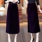 Women’s Elegant Elastic Waist Thermal Skirt