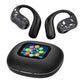 Smart Sport Clip-On Bluetooth Earbuds with Digital Screen
