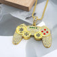 🎮 60% OFF NOW! ✨ Arcade Controller Necklace – Sparkling Rhinestones, Durable Chain & Gamer Gift 🕹️