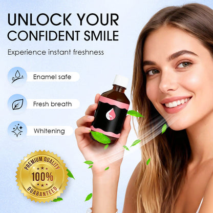 Erfrischendes Mundwasser mit Povidon-Iod