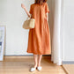 🔥Kleid aus Leinen und Baumwolle im japanischen Stil🔥