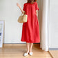 🔥Kleid aus Leinen und Baumwolle im japanischen Stil🔥