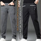 Ideales Geschenk - Lässige Stretch-Hose mit geradem Bein und großen Taschen für Männer