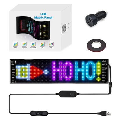 Flexibles Bluetooth-LED-Display für Fahrzeuge