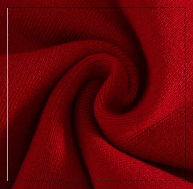 [XL-4XL] Pullover mit gesticktem Revers für Menschen mittleren Alters und Ältere