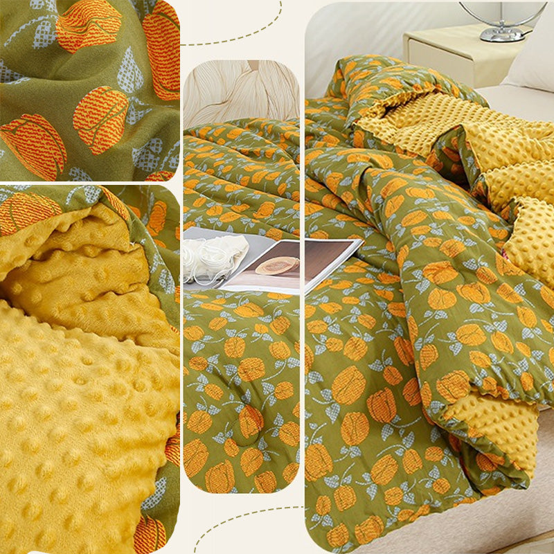 🛏 [Bestes Geschenk] Weiche thermische beruhigende Quilt🛏