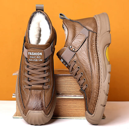 🎁Geschenk Wahl 🔥- Verdickte, warme, rutschfeste Winter-Freizeitschuhe für Herren