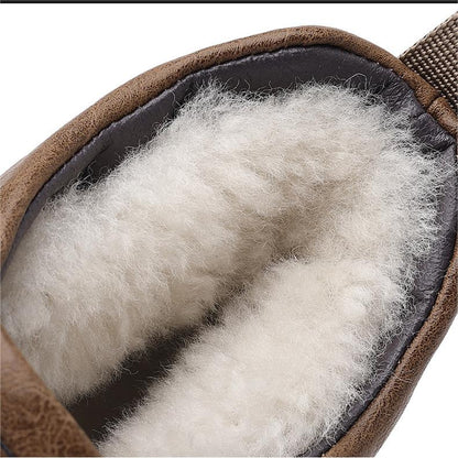 🎁Geschenk Wahl 🔥- Verdickte, warme, rutschfeste Winter-Freizeitschuhe für Herren