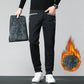 Ideales Geschenk - Lässige Stretch-Hose mit geradem Bein und großen Taschen für Männer