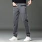 Ideales Geschenk - Lässige Stretch-Hose mit geradem Bein und großen Taschen für Männer