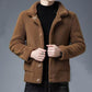 [Ideales Geschenk] Beidseitig tragbare, warme und verdickende Herrenjacke