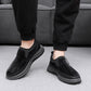 Bequeme Herren-Freizeitschuhe mit warmem Kunstplüsch für den Winter