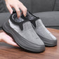 Bequeme Herren-Freizeitschuhe mit warmem Kunstplüsch für den Winter