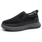 Bequeme Herren-Freizeitschuhe mit warmem Kunstplüsch für den Winter