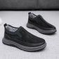 Bequeme Herren-Freizeitschuhe mit warmem Kunstplüsch für den Winter